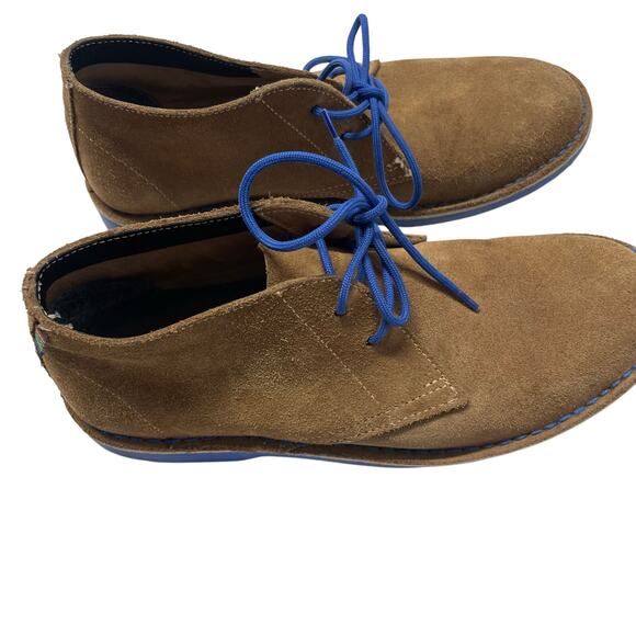 Veldskoen Men's Brown Suede Boots Size 10 - Picture 4 of 7